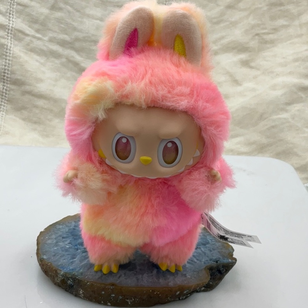 Verified Authentic POP MART The Monsters “LOYALTY” Pink and Yellow Labubu